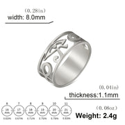 Exaggerated Personality Ring With Hollow Eyes – Everyday Gifts — 4