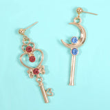 Korean Style New Exaggerated Alloy Diamond Earrings – Stylish Gifts — 2