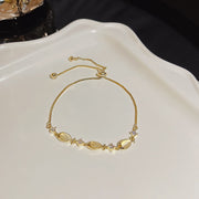 Versatile Zircon Flower Pearl Bracelet – Jewelry Gift Ideas — 16