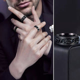 Fashion Rotary Titanium Steel Ring – Stylish Gifts — 5