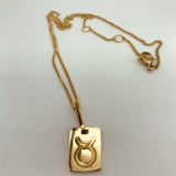 Titanium Steel Electroplating Square Necklace – Jewelry Gift Ideas — 3