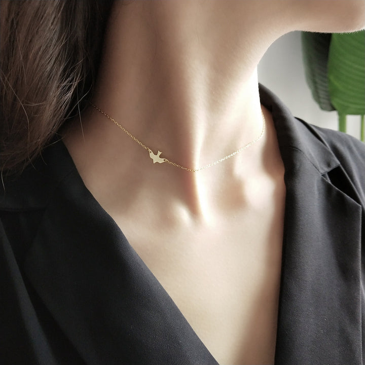 Women's S925 Sterling Silver Free Bird Necklace – Jewelry Gift Ideas — 1