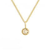 Fashion Personality Element Birthstone Necklace – Jewelry Gift Ideas — 11