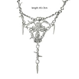 Niche Design Cross Pendant Clavicle Chain Cold – Jewelry Gift Ideas — 3