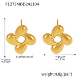Stainless Temperament Plant Flower Necklace – Jewelry Gift Ideas — 6
