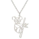 Simple Hollow Rose Stainless Steel Necklace Women – Jewelry Gift Ideas — 3
