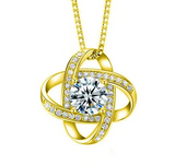 S925 Sterling Silver Clover Necklace Women's – Jewelry Gift Ideas — 2