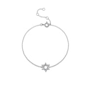 S925 Sterling Silver Hexagonal Star Zircon – Jewelry Gift Ideas — 6