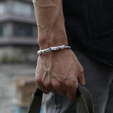 Silver Domineering Personality Cool Thread Male – Jewelry Gift Ideas — 1
