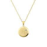 Jewelry 26 Letter Necklace Diamond Pendant – Jewelry Gift Ideas — 17