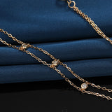 Silver All-match Necklace 14k Gold-plated – Jewelry Gift Ideas — 5