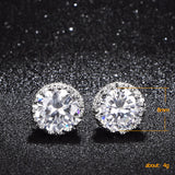 Fashion Crown Zircon Stud Earrings Women's Small – Stylish Gifts — 2