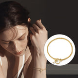 Fried Dough Twists Chain Diamond Bracelet – Jewelry Gift Ideas — 1