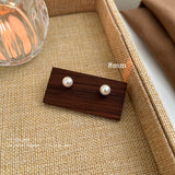 Pearl Retro French Simple Elegant Earrings – Small Gift Ideas — 19