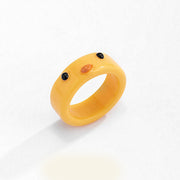 Fashion Creative Cute Chick Animal Resin Ring – Stylish Gifts — 1