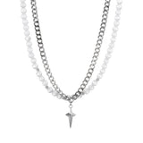 Spliced Titanium Steel Four Pointed Star Cat's – Jewelry Gift Ideas — 5