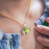 Handmade Zodiac Pendant Peach Blossom Necklace – Jewelry Gift Ideas — 16