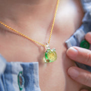 Handmade Zodiac Pendant Peach Blossom Necklace – Jewelry Gift Ideas — 16