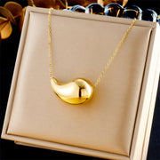 Personalized High-grade Gold-plated Hollow Water – Jewelry Gift Ideas — 4