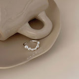 Round Beads Irregular Ring Simple INS Fashion Wave – Stylish Gifts — 9