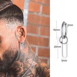 Men's Stainless Steel Cross Stud Earrings Jewelry – Jewelry Gift Ideas — 12