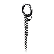 Tassel Chain Earrings Double Chain Hanging Ball – Holiday Gift Ideas — 4