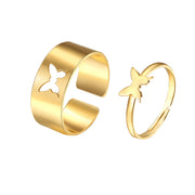 Butterfly Element Ladies Ring Hollowed Out Super Fairy – Gift Ideas — 13