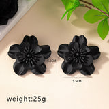 Vintage Flower Earrings For Women Niche Design Spray – Gifts for Her — 2
