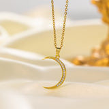 Stainless Steel Necklace Women's Fashion Copper-plated – Gifts for Her — 4