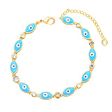 Women's Boho Colorful Oil Drop Eye Bracelet – Jewelry Gift Ideas — 4