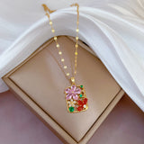 Luxurious Full Diamond Flower Microinlaid Real – Jewelry Gift Ideas — 5