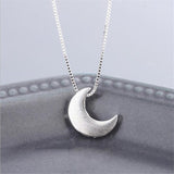 S925 Sterling Silver Necklace Delicate Frosted – Jewelry Gift Ideas — 4