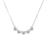 Engraved Stainless Steel Necklace Heart-shaped – Jewelry Gift Ideas — 10
