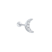 Women's Star Moon Love Puncture Thread Earrings – Gifts for Her — 19