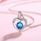 Heart Shaped Pendant With Diamond Inlaid – Jewelry Gift Ideas — 4