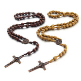 8X10mm Wooden Beads Handmade Thread Woven – Jewelry Gift Ideas — 6