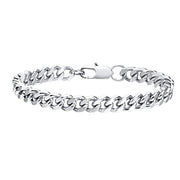 Stainless Steel Four-side Grinding Punk Hip Hop – Jewelry Gift Ideas — 6