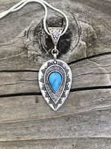 Vintage Carved Water Drop Pendant Bohemian – Jewelry Gift Ideas — 8