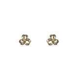 925 Silver Needle Lucky Flower Stud Earrings For Women – Gifts for Her — 4