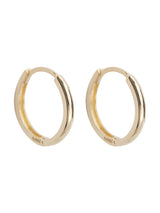Fashion Temperament Aperture Lady Plain Gold Earrings – Stylish Gifts — 4