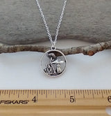 Creative Mushroom Circle Pendant Personalized – Jewelry Gift Ideas — 2