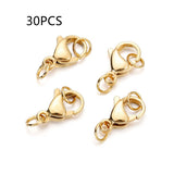 Stainless Steel Lobster Buckle 60 Single Ring Set – Stylish Gifts — 7