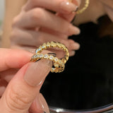 Double Package Temperamental Minority Design Open Ring – Gifts for Her — 5