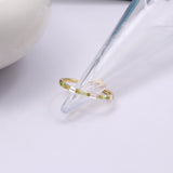 Versatile Rectangular Natural Crystal Overlay Ring – Gifts for Kids — 4