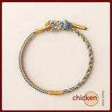 DIY Zodiac Year Red Rope Peach Knot Bracelet – Jewelry Gift Ideas — 2