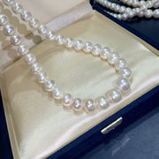 Freshwater Pearl Necklace Extremely Strong Light – Jewelry Gift Ideas — 8