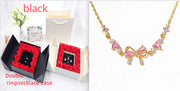 Sweet Bow Heart Rhinestone Bracelet Y2K Ins – Jewelry Gift Ideas — 2