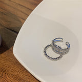 Double Layer Ring Set Women's High-grade – Gifts for Her — 8
