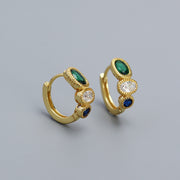Whole Body Silver Emerald Eardrops Earrings Fashion – Stylish Gifts — 12