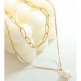 Women's Double-layer Pearl Pendant Clavicle – Jewelry Gift Ideas — 8